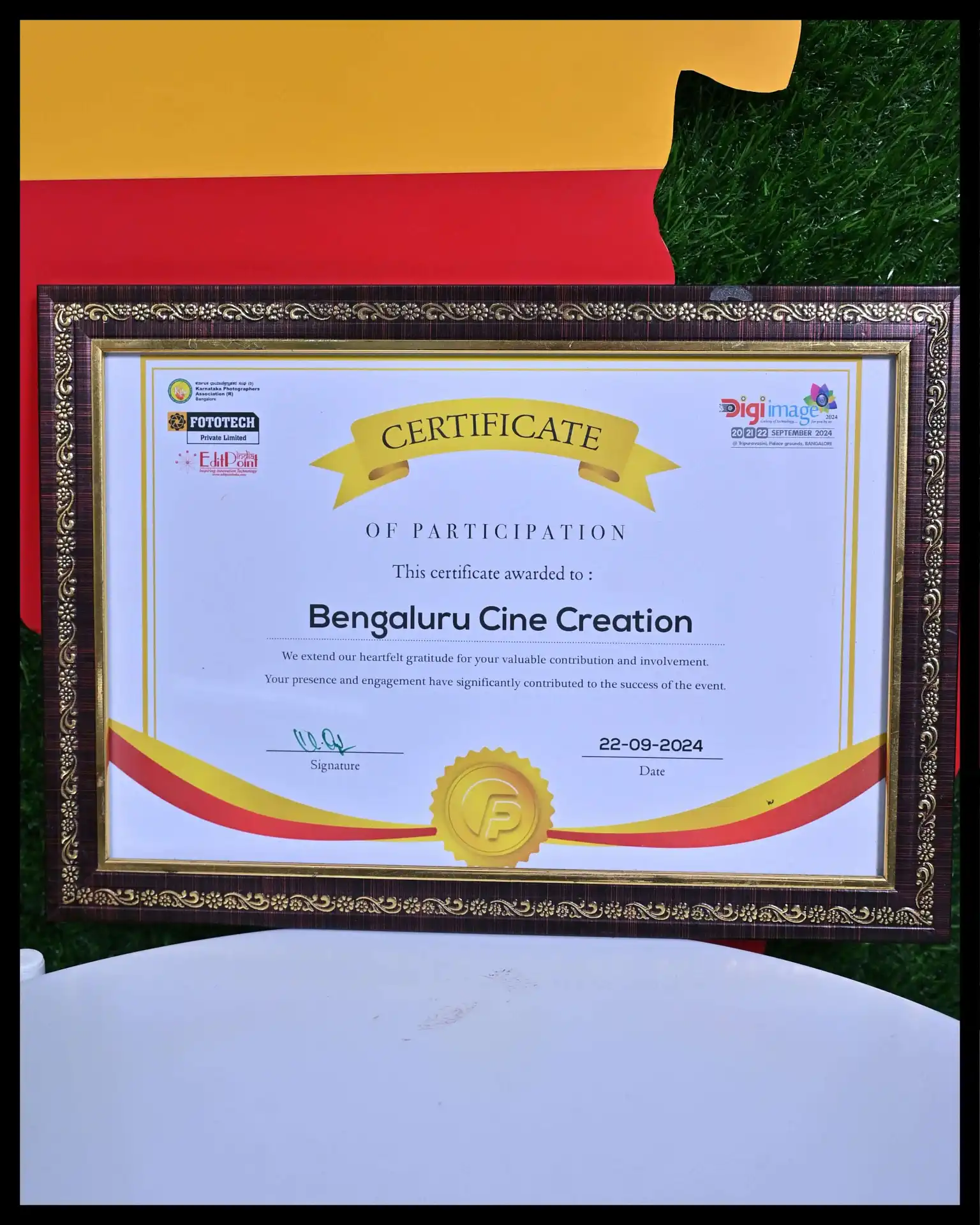 Karnataka Photographer Association Bangalore 22-09-2024